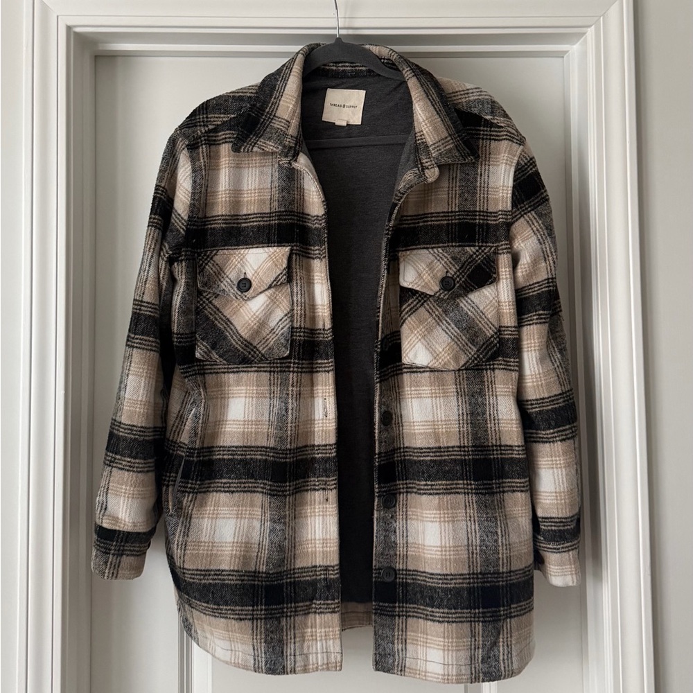 Thread & Supply Plaid Jacket